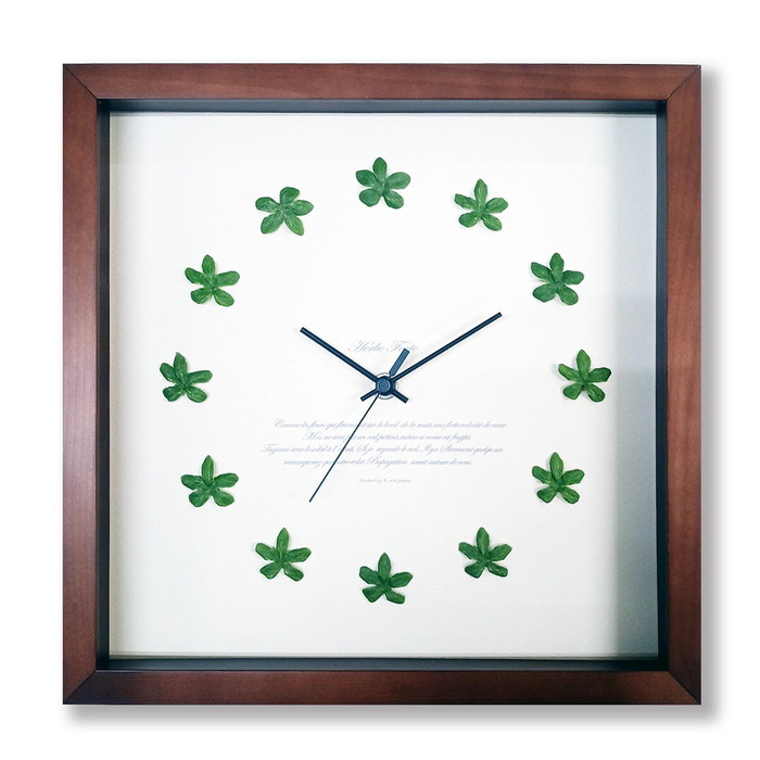 『当社発送』かわいいシュガーバインの掛時計 Sugarvine Clock  SV-1003 フレームカラー：ブラウン 保証付 kar-9203259s3 1枚目の画像 