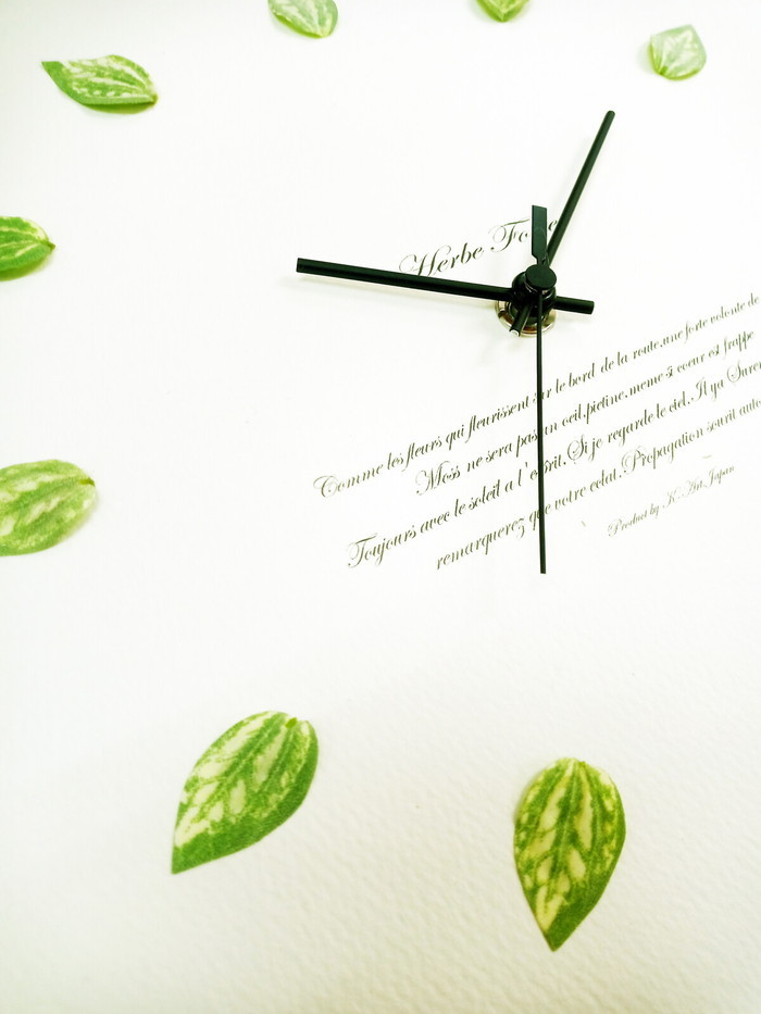 『当社発送』かわいいピレアの掛時計 Pilea Clock SV-2002 フレームカラー:ナチュラル 保証付 kar-9284146s2 2枚目の画像