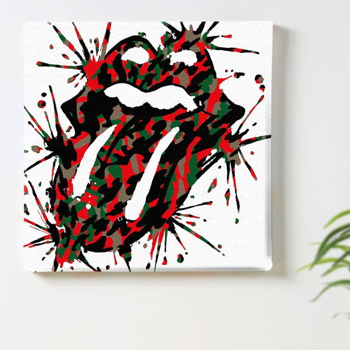 130٥ ȡ Rolling Stones M 30cm30cm ȥѥͥ ե֥åѥͥ ȥܡ ƥꥢѥͥ ɳݤ  åԥդ lib-cru-0025-m 2ܤβ 