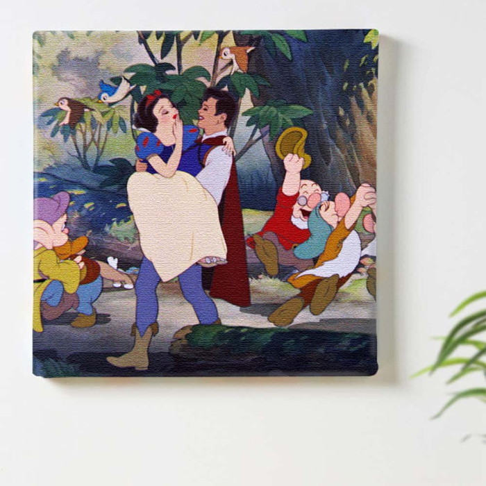 白雪姫 ディズニープリンセス Disney Mサイズ 30cm×30cm アートパネル