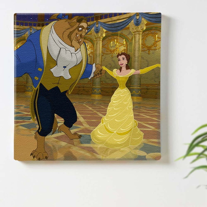 美女と野獣 ベル ディズニープリンセス Disney Mサイズ 30cm×30cm