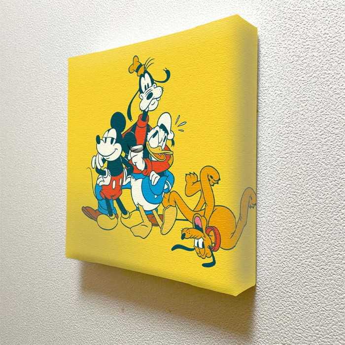 『130』ミッキーマウス IKEBANA 20×20×2.7cm 一輪挿し アートパネル ディズニー グーフィー IKE-DSNY-2212-010 ラッピング付き lib-ike-dsny-2212-010 3枚目の画像 