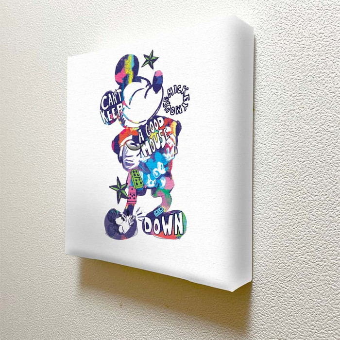 『130』ミッキーマウス IKEBANA 20×20×2.7cm 一輪挿し アートパネル ディズニー IKE-DSNY-2212-014 ラッピング付き lib-ike-dsny-2212-014 3枚目の画像 