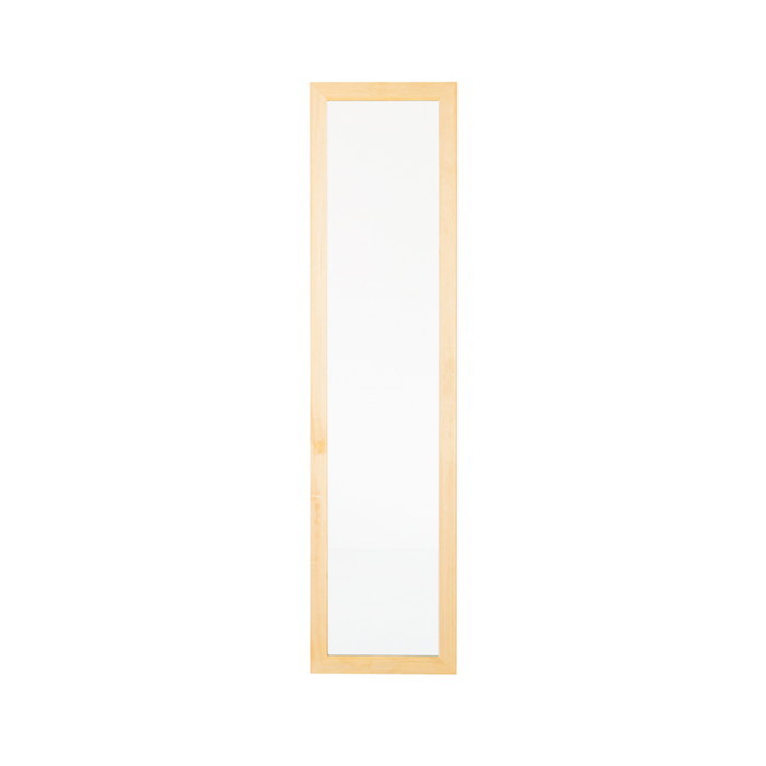 [サイズ]■商品サイズ幅400×奥行20×高さ1610mm■商品重量約5kg[素材]素材：天然木(ツガ材)・ミラー(3mm厚) 塗装：ウレタン塗装[カラー]ナチュラル、ブラウン、ホワイト[生産国]日本