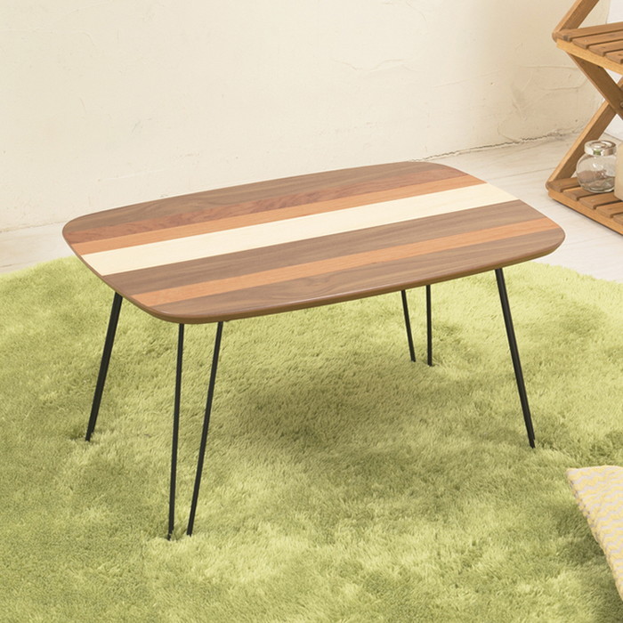 ミックステーブル 幅60cm 折りたたみ 机 つくえ モダン 木製