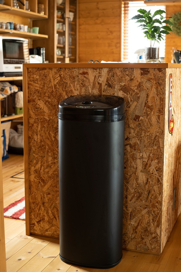 センサー 自動開閉式 ダストボックス ペール ごみ箱 ゴミ箱 50L 保証付