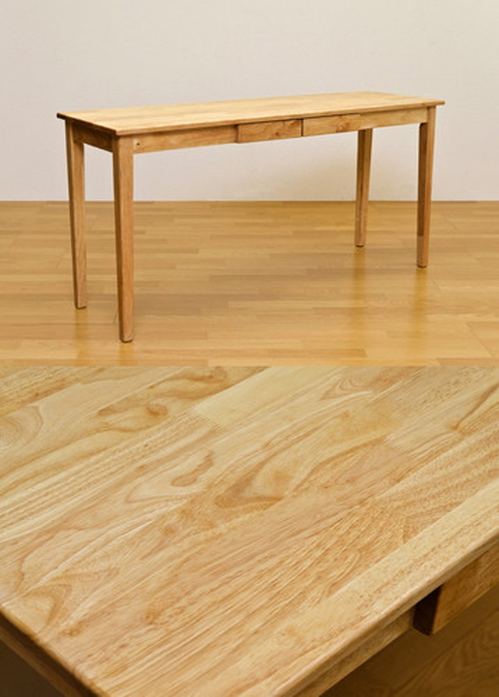 木製 テーブル デスク 150x45 保証付 sk-umt1545 8枚目の画像 