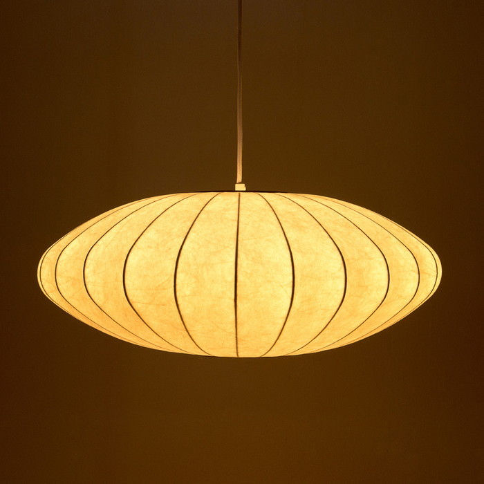 ジョージ・ネルソン ペンダントライト バブルランプ Saucer Lamp Mサイズ リプロダクト デザイナーズ 家具 tim-000678 7枚目の画像 